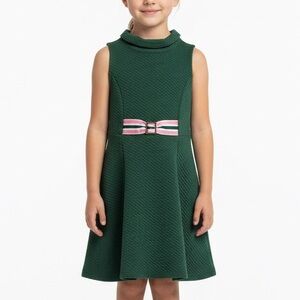 Janie And Jack Quilted Ribbon Belt Kids Dress